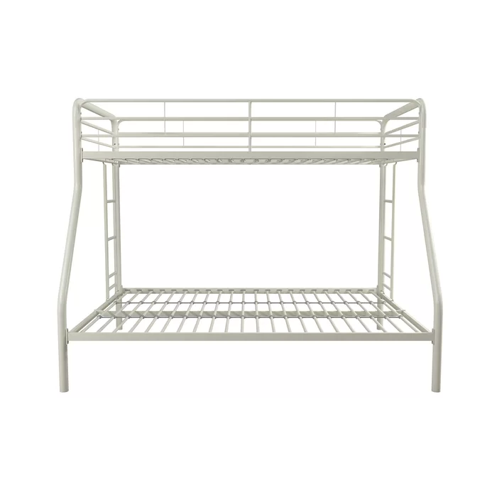 Daury Handmade Teak Wood Bunk Bed with Ladder for Adults - Image 3