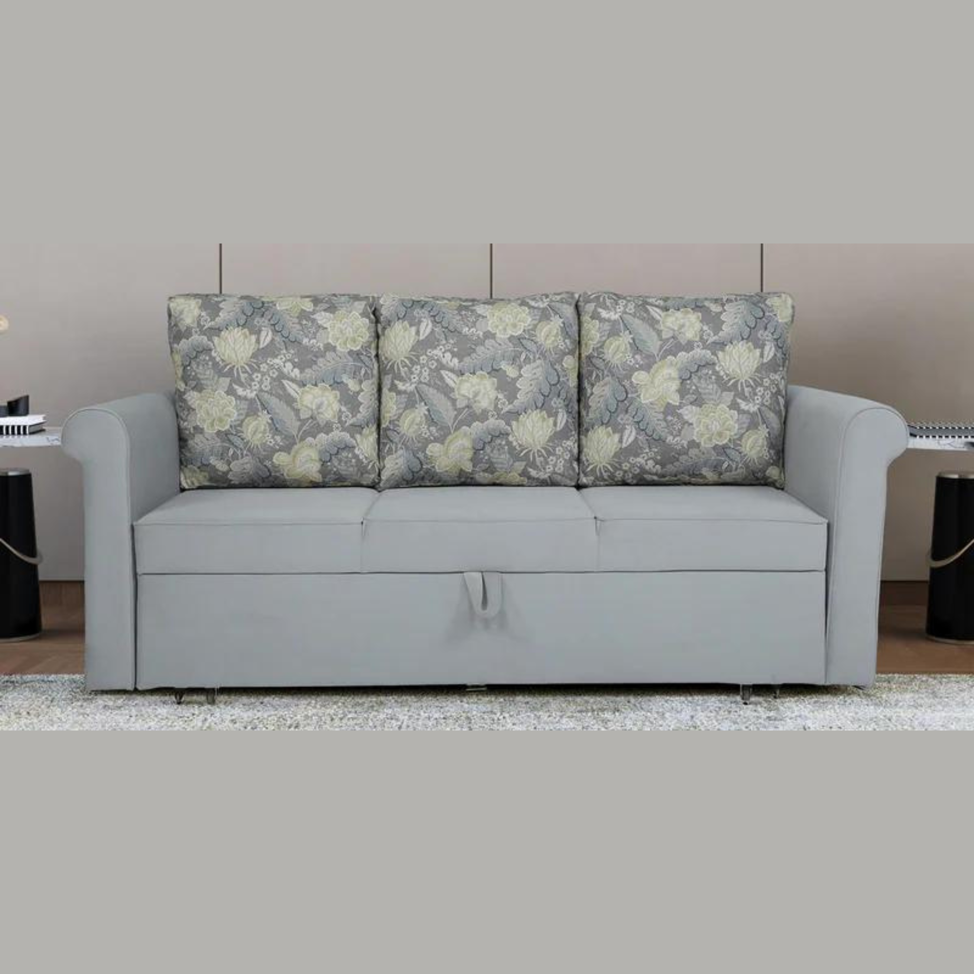 Symphony Handmade Upholstery Pull-Out Sofa Cum Bed