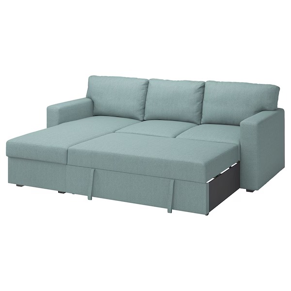 Tibbleby Handmade L-Shaped Sofa Cum Bed with Storage Convertible Modern for Living Room, Space-Saving Sectional Sofa - Image 2