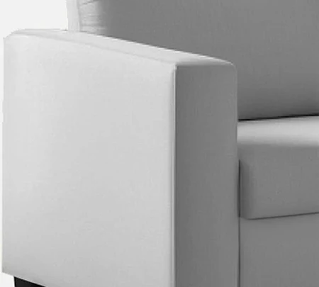 (Teak Wood ) Velvet 3 Seater Sofa In Grey Colour. - Image 5