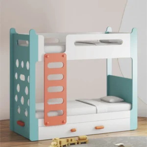 Climbr Handmade Teak Wood Bunk Bed with Storage for Kids Solid & Sturdy Space-Saving