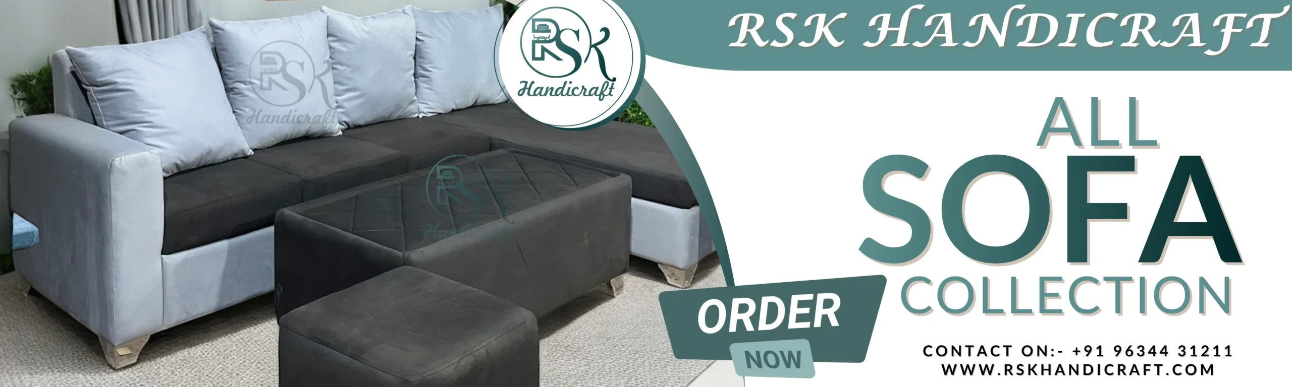 Sofa BAnner RSK HANDICRAFT